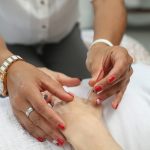 Acupuncturist developing engaging social media content for promoting their acupuncture clinic.